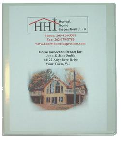 Inspection report cover